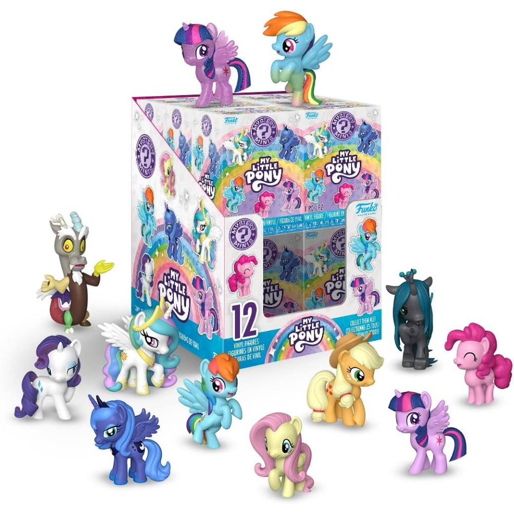 FUNKO POP 89588 MY LITTLE PONY - MYSTERY MINI BLIND BOX - DISPLAY 12PZ 