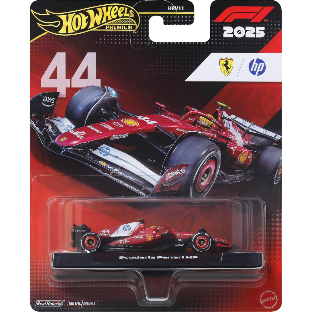 HOT WHEELS - PREMIUM F1 FERRARI DRIVER 1 - JKD86