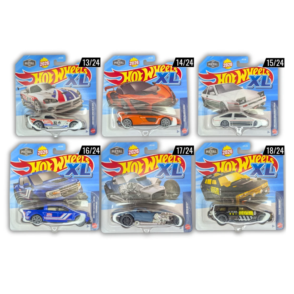 MATTEL - HOT WHEELS ASS.TO XL 1:43  JKL02-979C