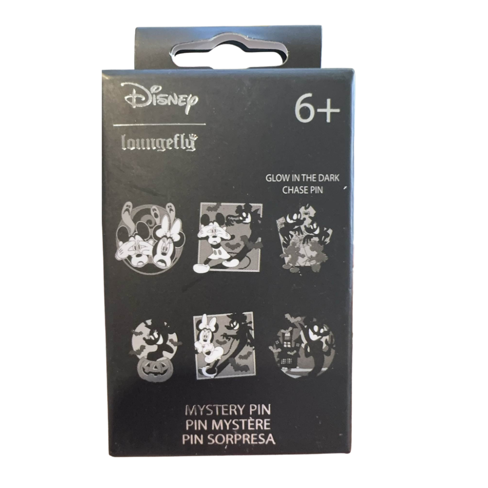  Loungefly - DISNEY Mickey & Minnie Ghost Mystery Box Pin WDPN4166
