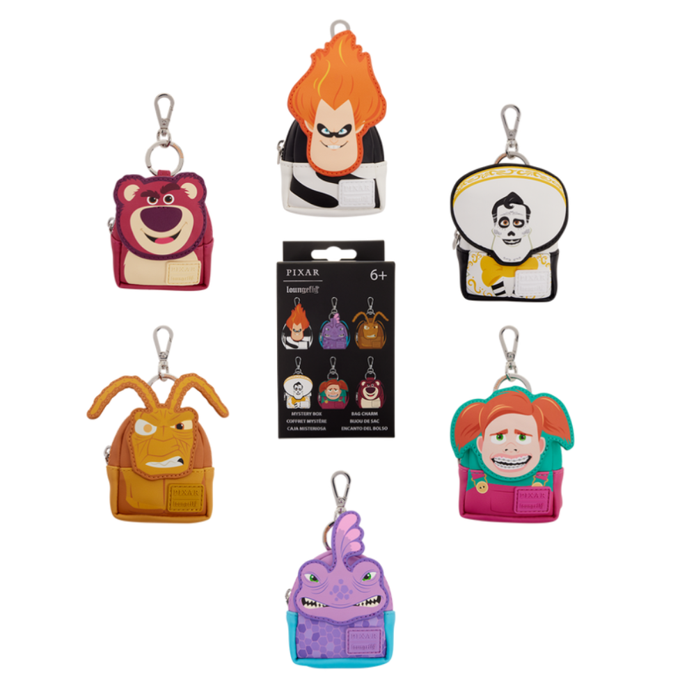  Loungefly - Disney Pixar Rivals Mystery Mini Backpack Keychain Charm - WDBC0036
