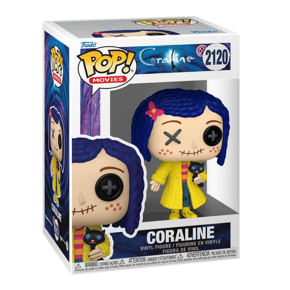 FUNKO POP CORALINE - VINYL FIGURE 2120 CORALINE (PATCHWORK) 9CM 93231