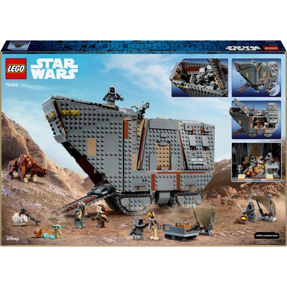 LEGO Star Wars - Sandcrawler™ e Mudhorn 75453 
