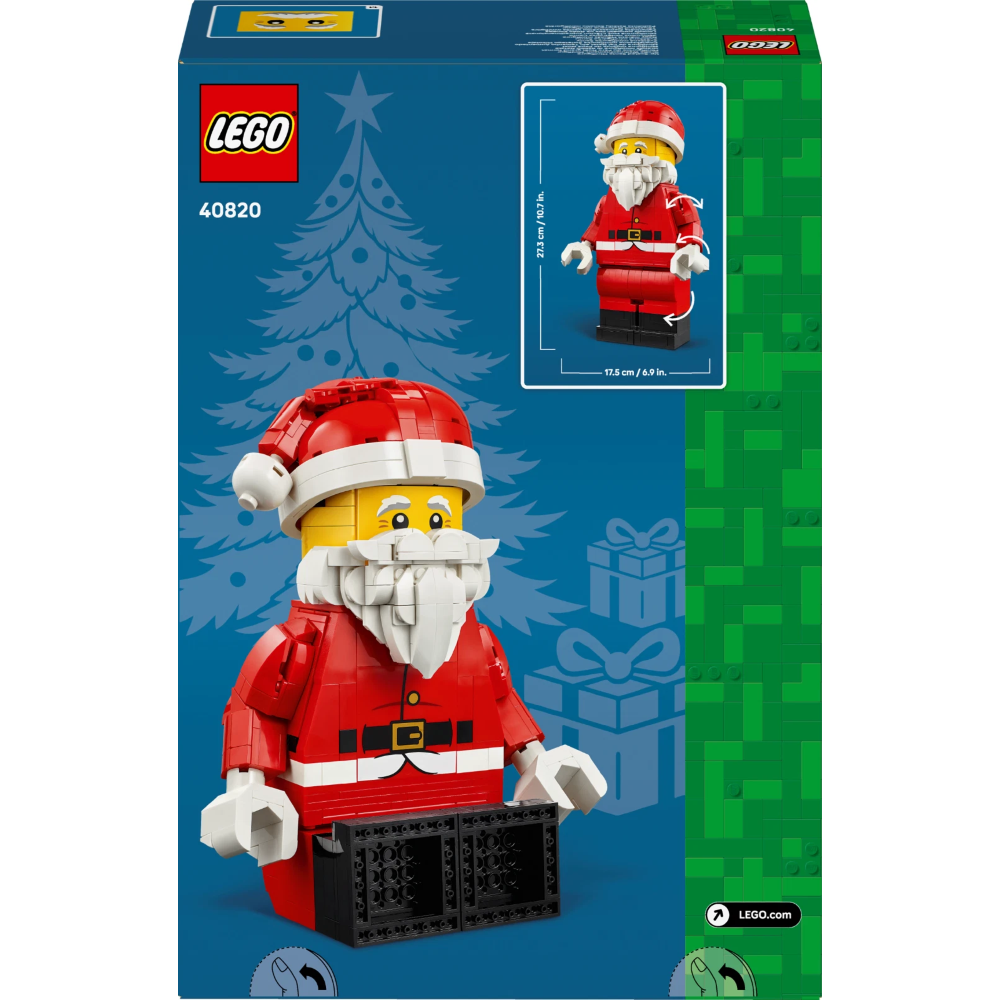 LEGO Seasons and Occasions - Grande minifigure di Babbo Natale 40820 