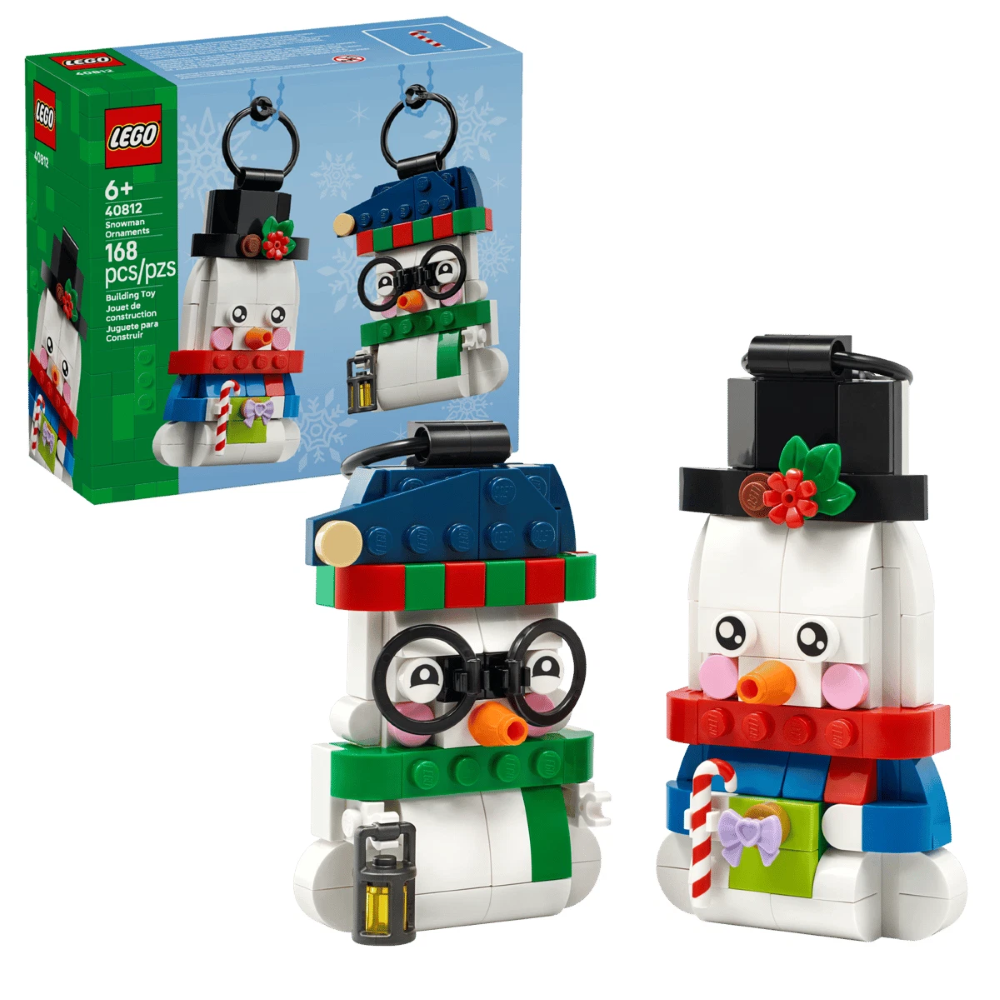 LEGO Seasons and Occasions - Pupazzi di neve ornamentali  40812 