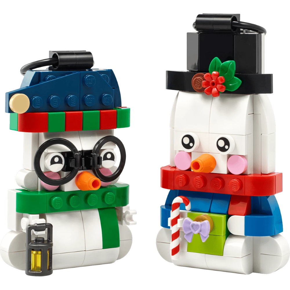 LEGO Seasons and Occasions - Pupazzi di neve ornamentali  40812 