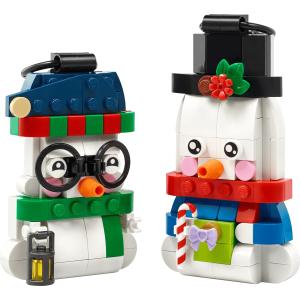 LEGO Seasons and Occasions - Pupazzi di neve ornamentali  40812 