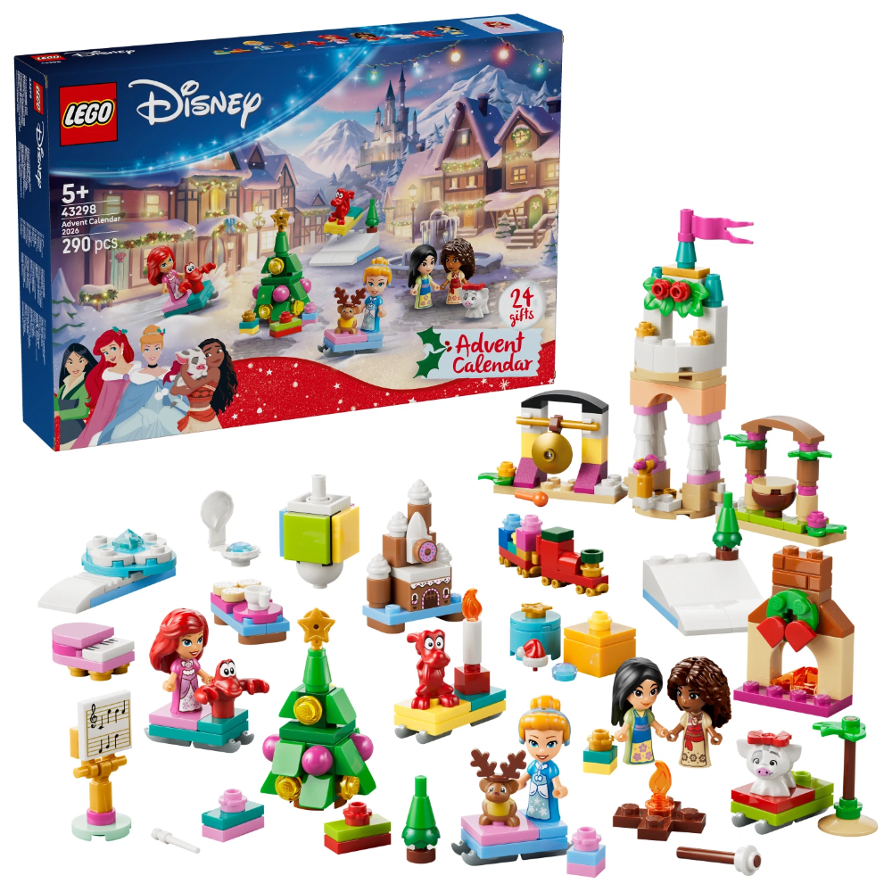 LEGO CALENDARIO DELL'AVVENTO 2026 - DISNEY 43298 