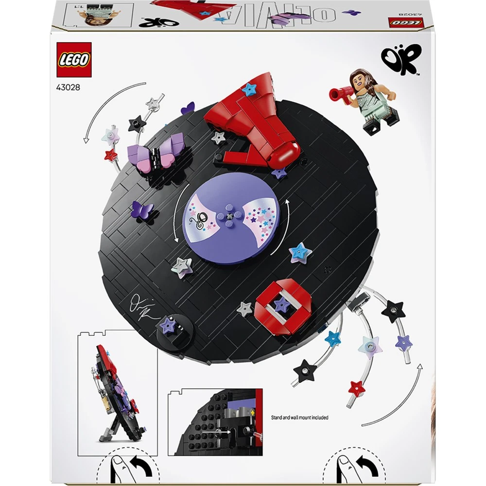 LEGO EDITIONS MUSIC - Il vinile di Olivia Rodrigo 43028 