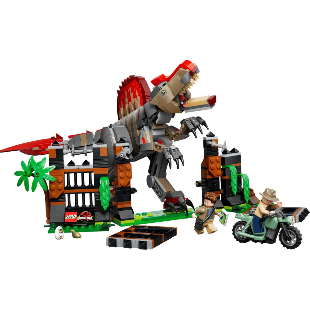 LEGO JURASSIC WORLD - Fuga del dinosauro Spinosaurus 77982 