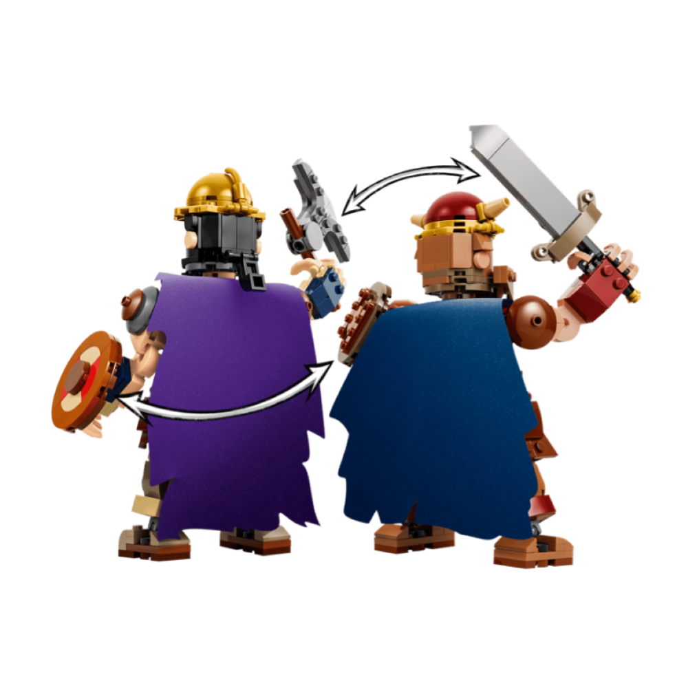 LEGO ONE PIECE - Dorry vs. Brogy – I giganti del piccolo giardino 75644 