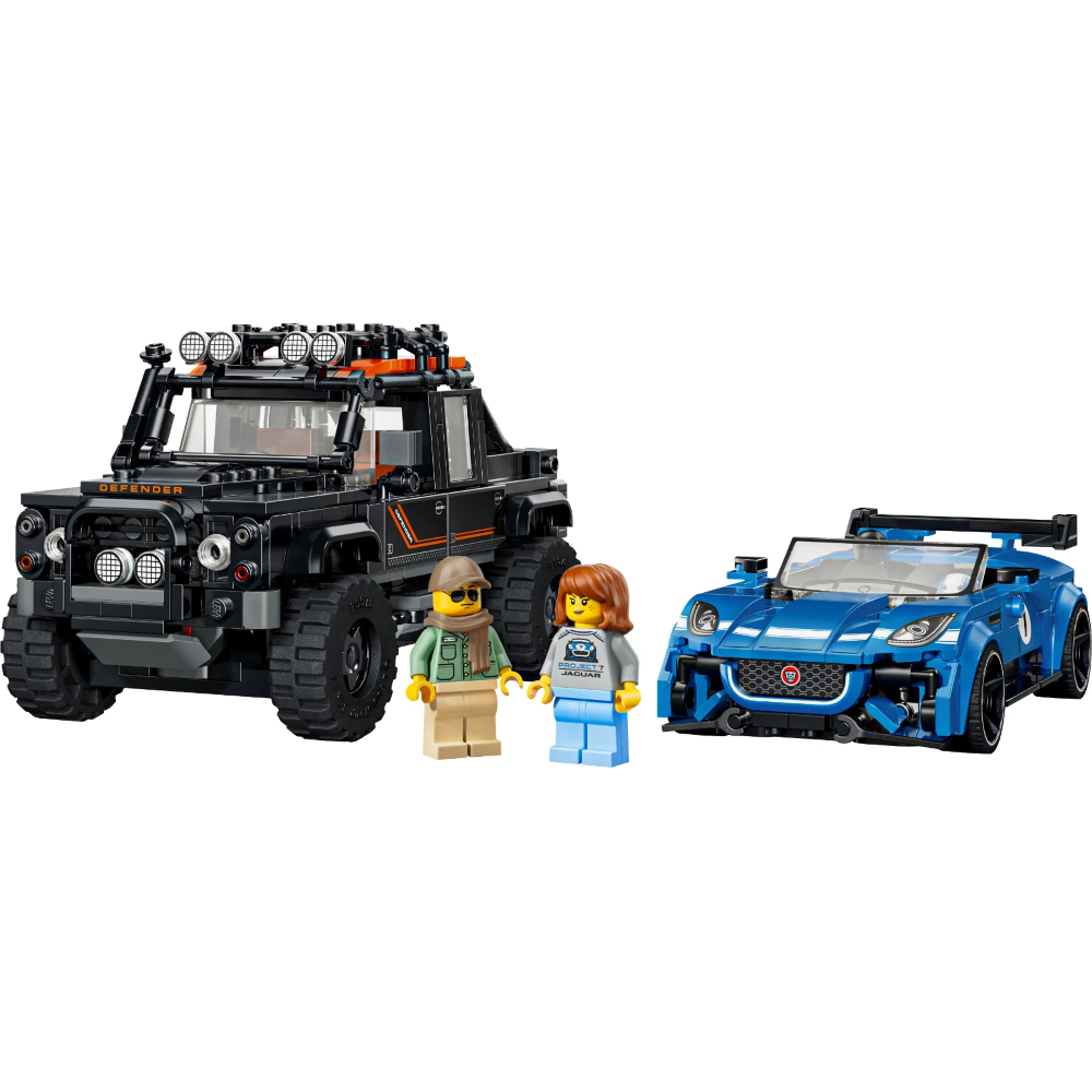 LEGO SPEED CHAMPIONS - Jaguar Project 7 & Land Rover Defender 77264 