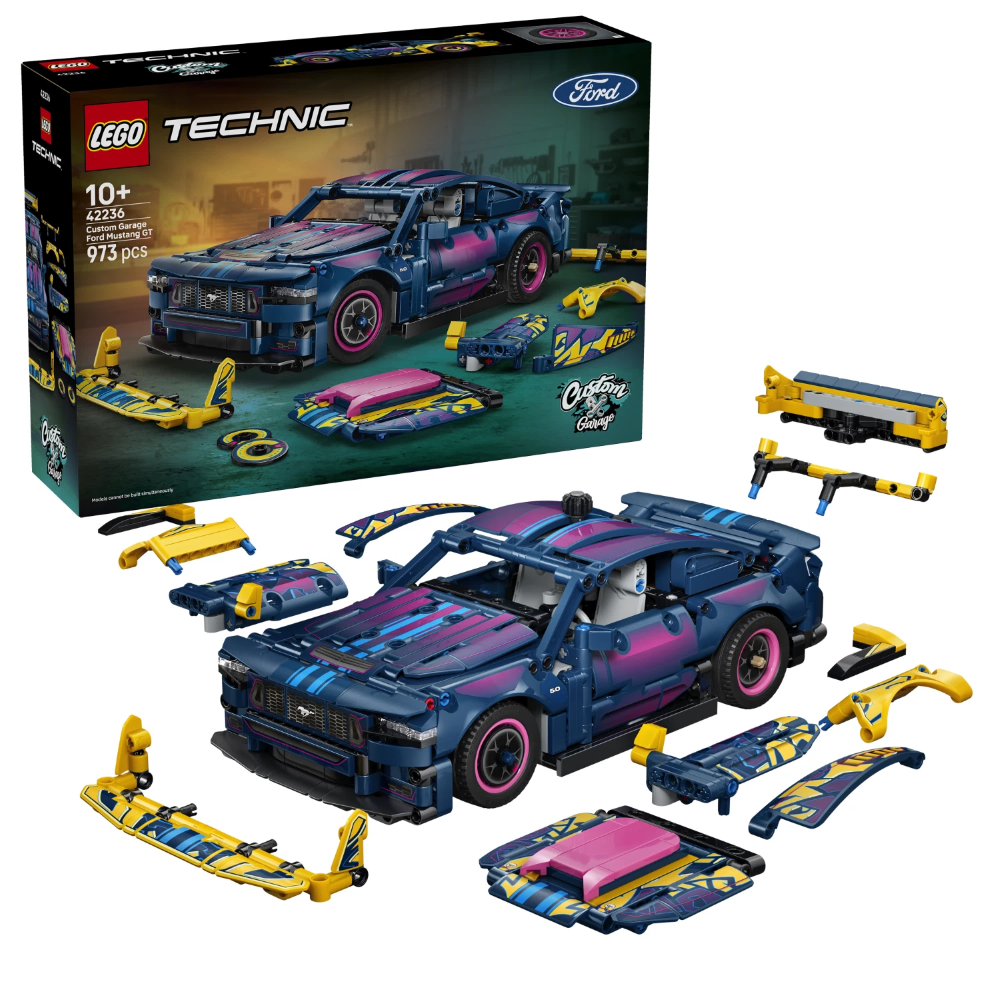 LEGO TECHNIC - Auto Custom Ford Mustang GT da garage 42236 