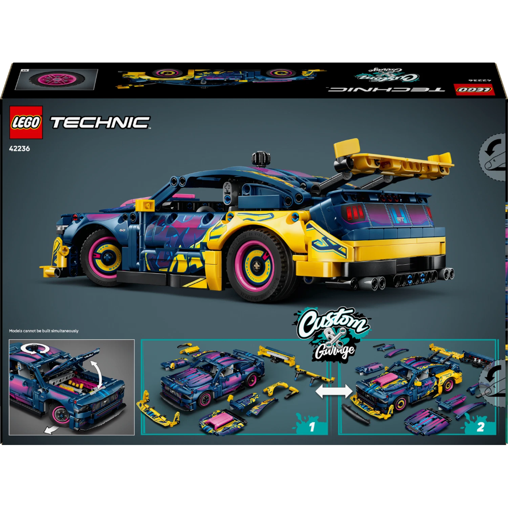 LEGO TECHNIC - Auto Custom Ford Mustang GT da garage 42236 