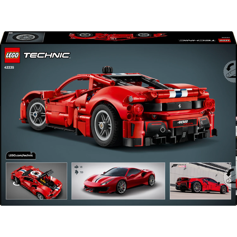 LEGO TECHNIC - Ferrari 488 PISTA Car 42235 