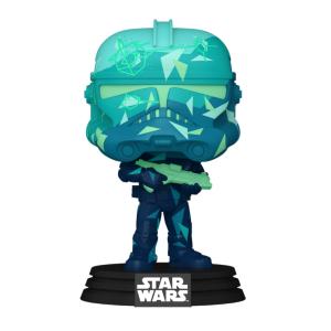 FUNKO POP ARTIST SERIES STAR WARS - VINYL FIGURE 858 CLONE TROOPER (CHRISTOPHSIS) 9CM 74594