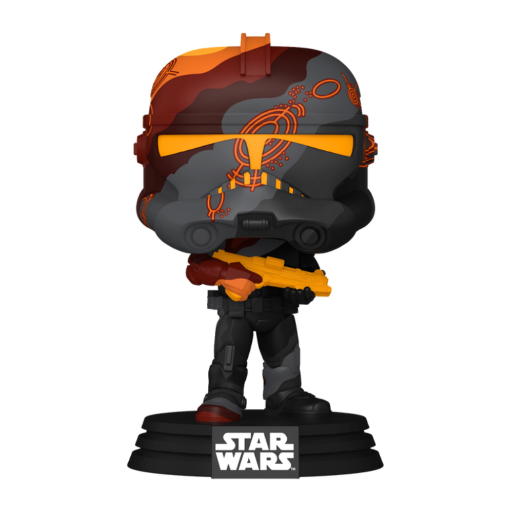 FUNKO POP ARTIST SERIES STAR WARS - VINYL FIGURE 859 CLONE TROOPER (CORUSCANT) 9CM 74596
