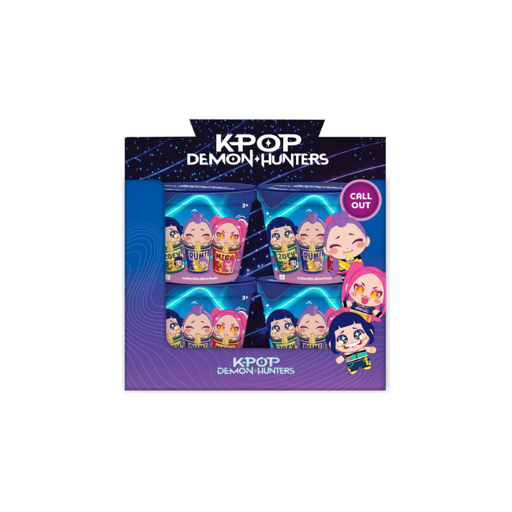 Rei Toys KPOP Demon Hunter  Personaggi a sorpresa in Tazza Ramen 8 cm Assortimento KPOP0600 