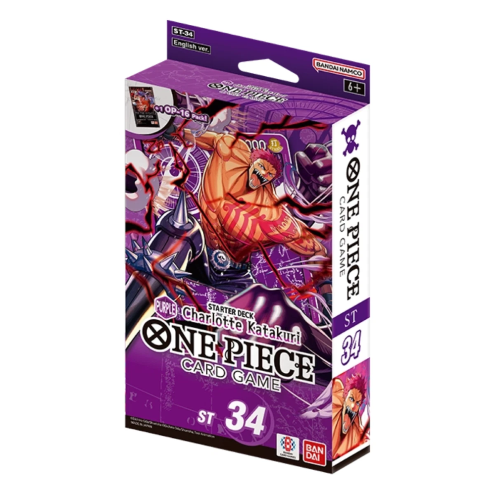 BANDAI One Piece Card Game Starter Deck [ST-34] Charlotte Katakuri  31/07/2026 