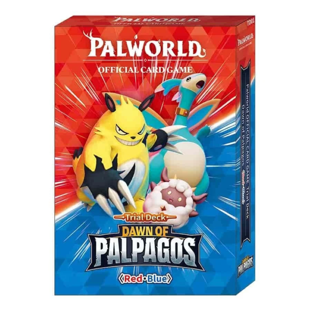 Display x6 Trial Deck Palworld - TD01 Dawn of Palpagos Red-Blue ENG 30/07/2026  
