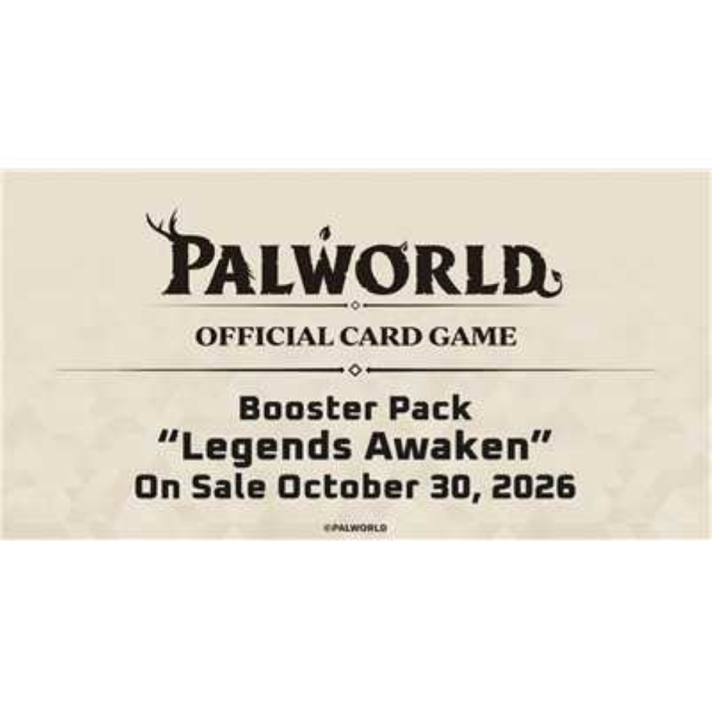 PREORDINE Booster Box Palworld BP02 Legends Awaken (12 buste) ENG 30/10/2026  