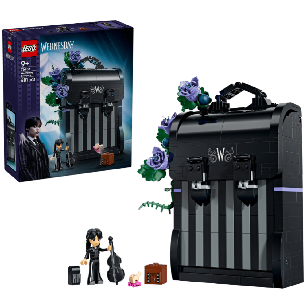 PREORDINE LEGO WEDNESDAY - Wednesday Backpack 76787 *OTTOBRE 