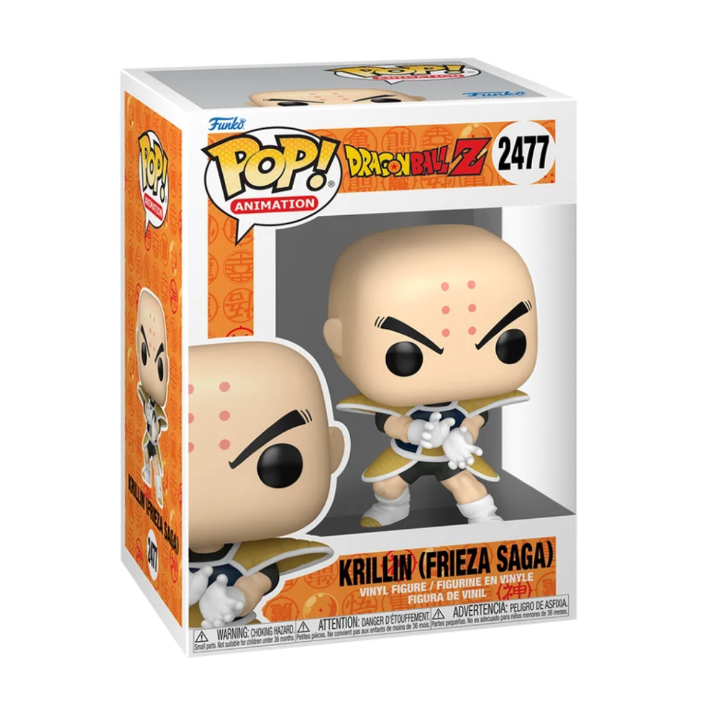 FUNKO POP DRAGON BALL Z - VINYL FIGURE 2477 KRILLIN (REFRESH) 9CM 93327