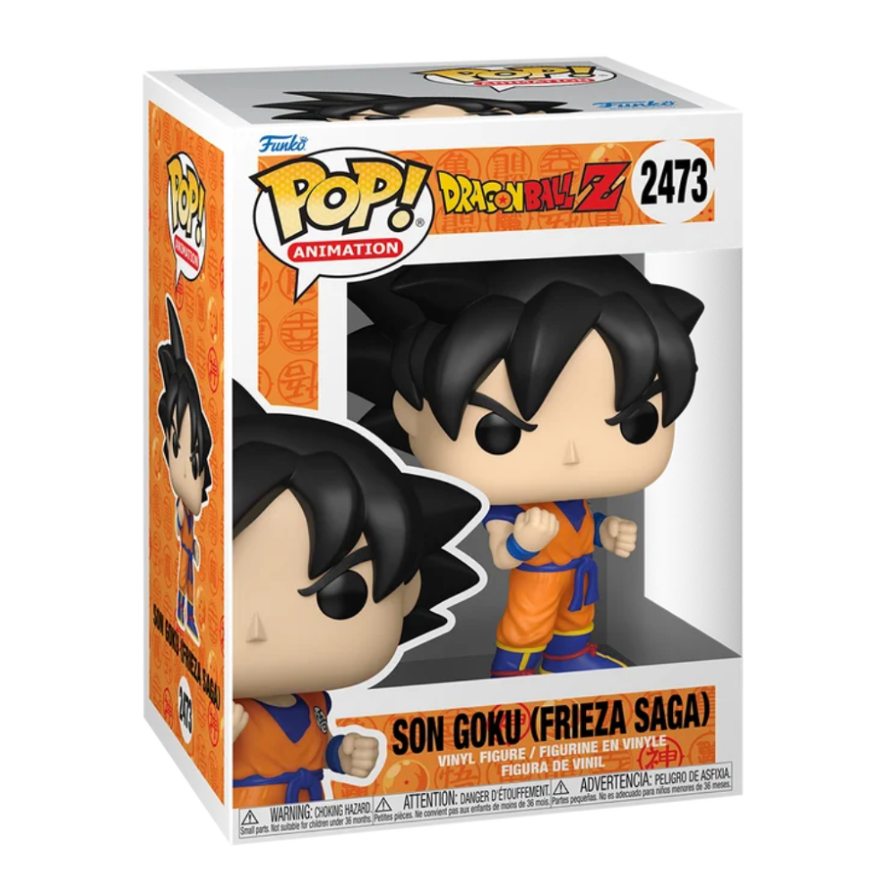 FUNKO POP DRAGON BALL Z - VINYL FIGURE 2473 GOKU (REFRESH) 9CM  93326