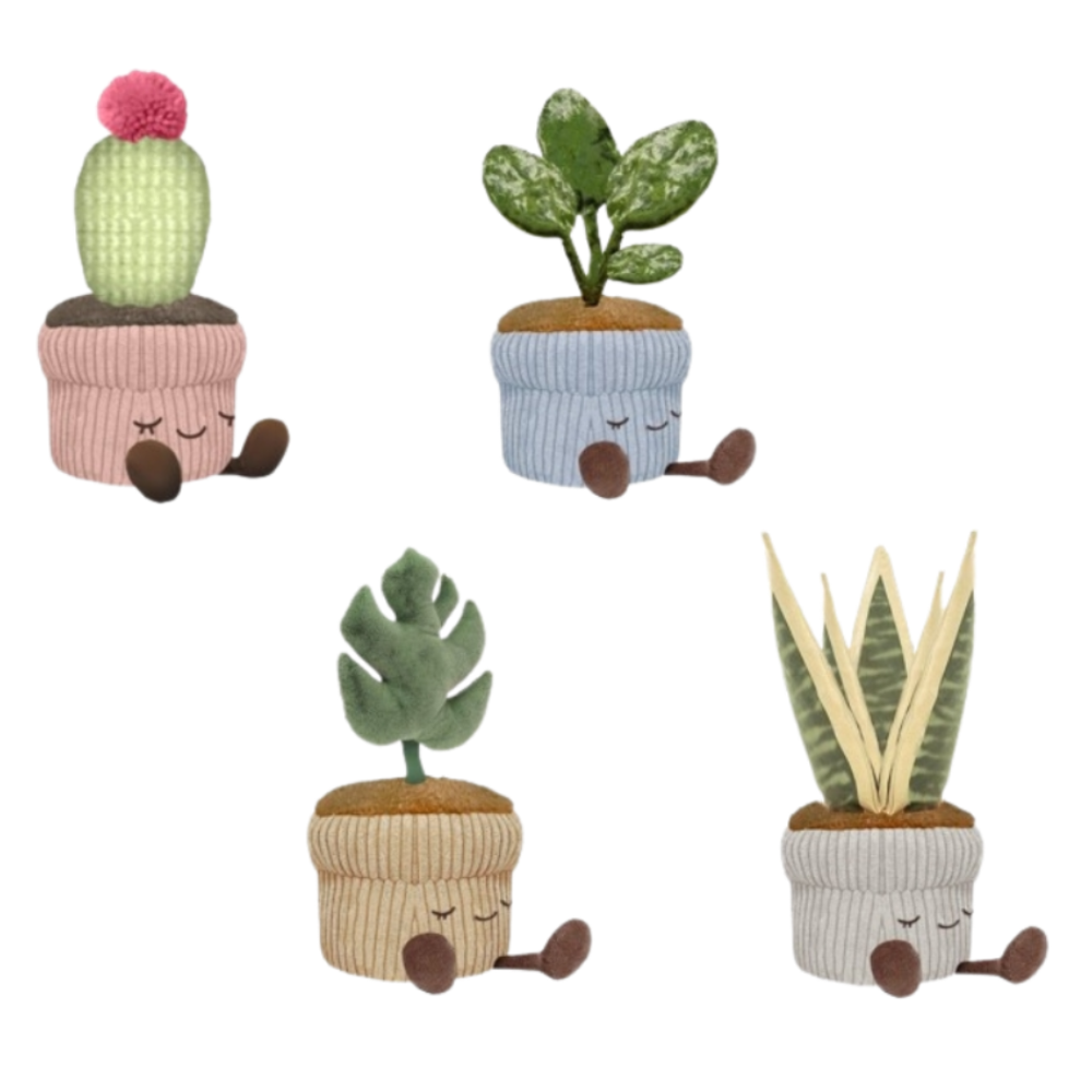 Rei Toys - GreenHouse Piante Peluche 15 cm in CDU (Assortimento) - RBG00300