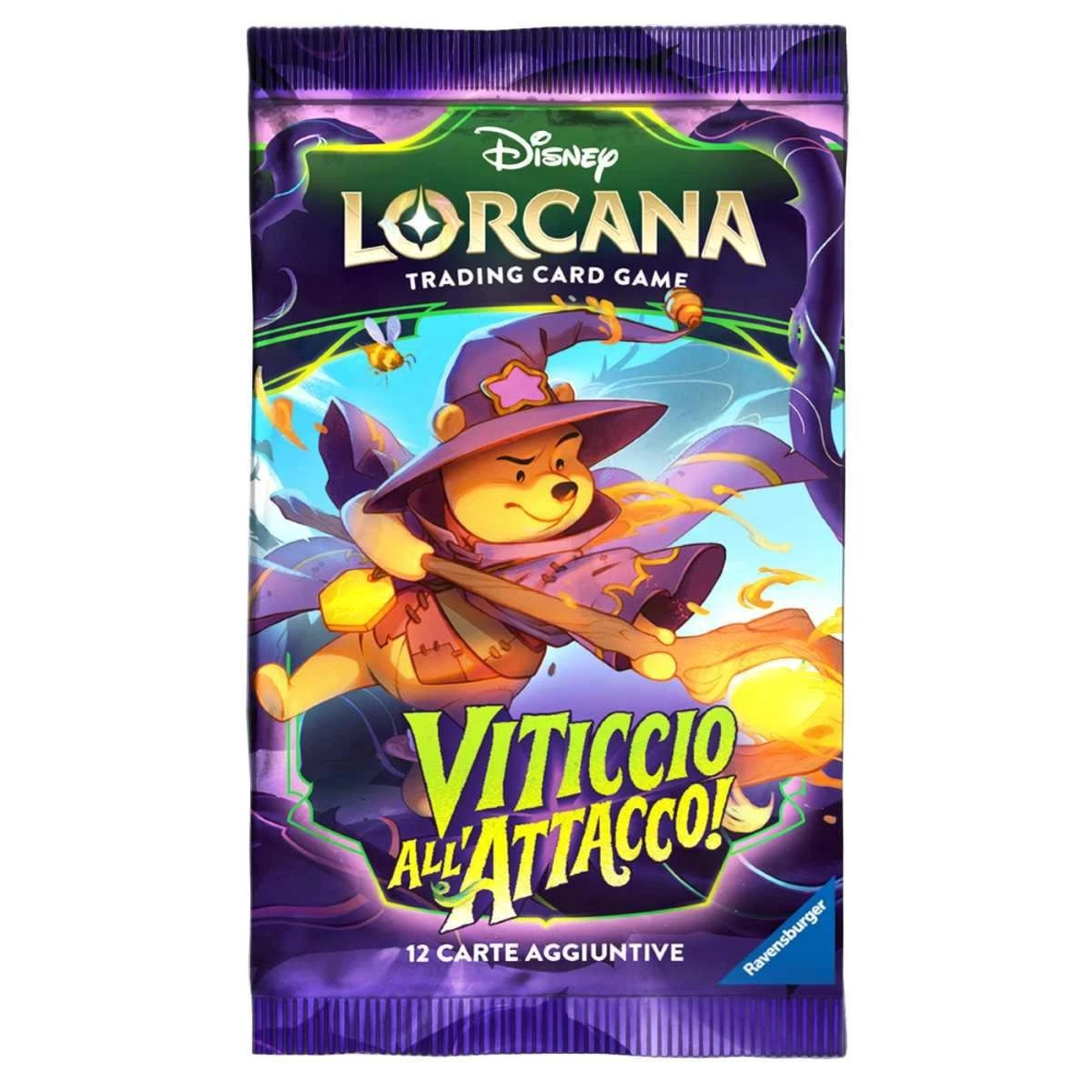 LORCANA - BUSTINA SINGOLA - Viticcio all'attacco Booster Pack ITA 
