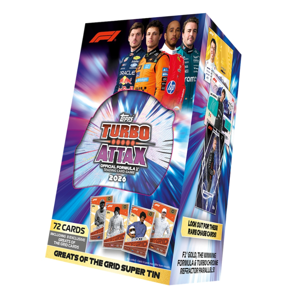 TOPPS - Turbo Attax - Formula 1 Super Tin 2026