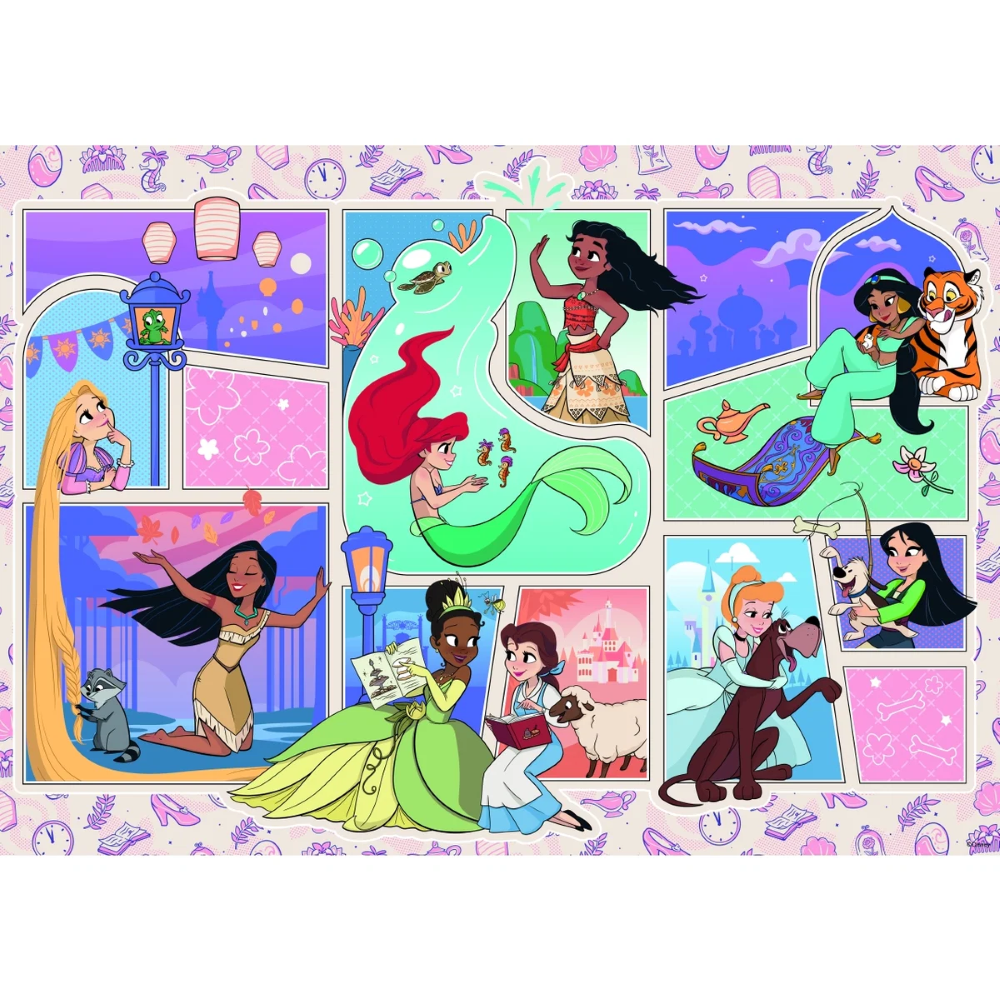 Ravensburger Puzzle 24 PC - Disney Princess : il mondo delle principesse 12004750