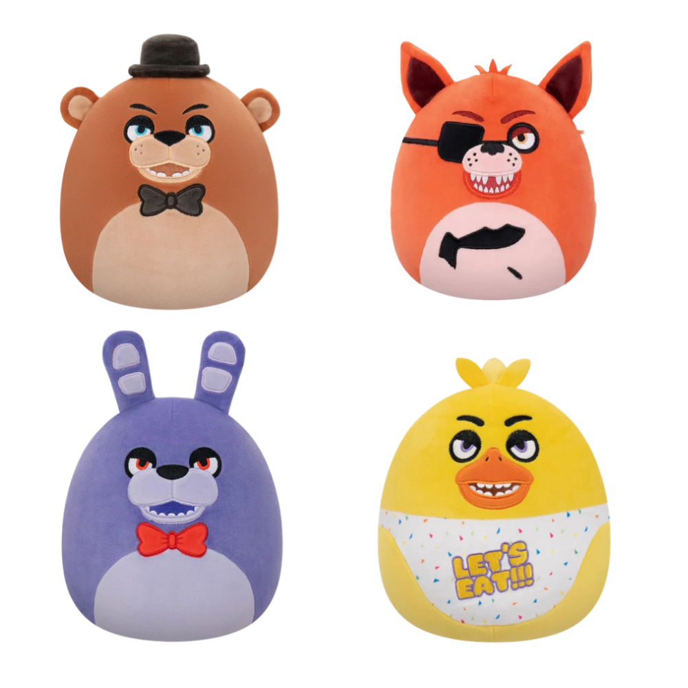 Rei Toys - Squishmallows Five Nights At Freddy's Peluche 25 cm in CDU (Assortimento ) - SQ014800