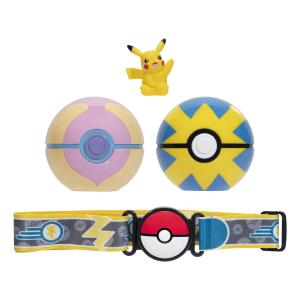 Rei Toys - Pokémon Clip 'N' Go PokéBall Set Cintura - Pikachu - PK170600