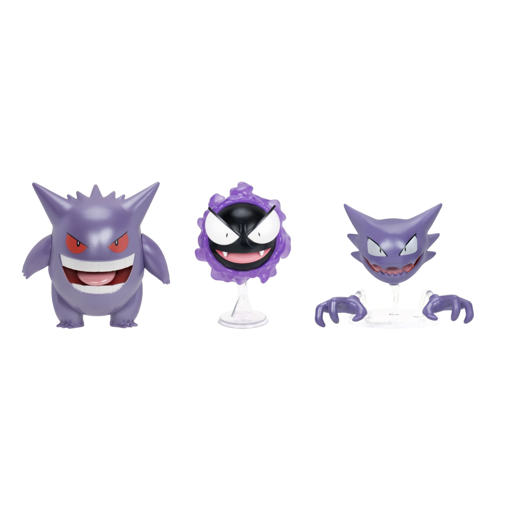 Rei Toys - Pokémon Select Evolution Multipack 3 Personaggi - Gengar - PK084700 *OTTOBRE