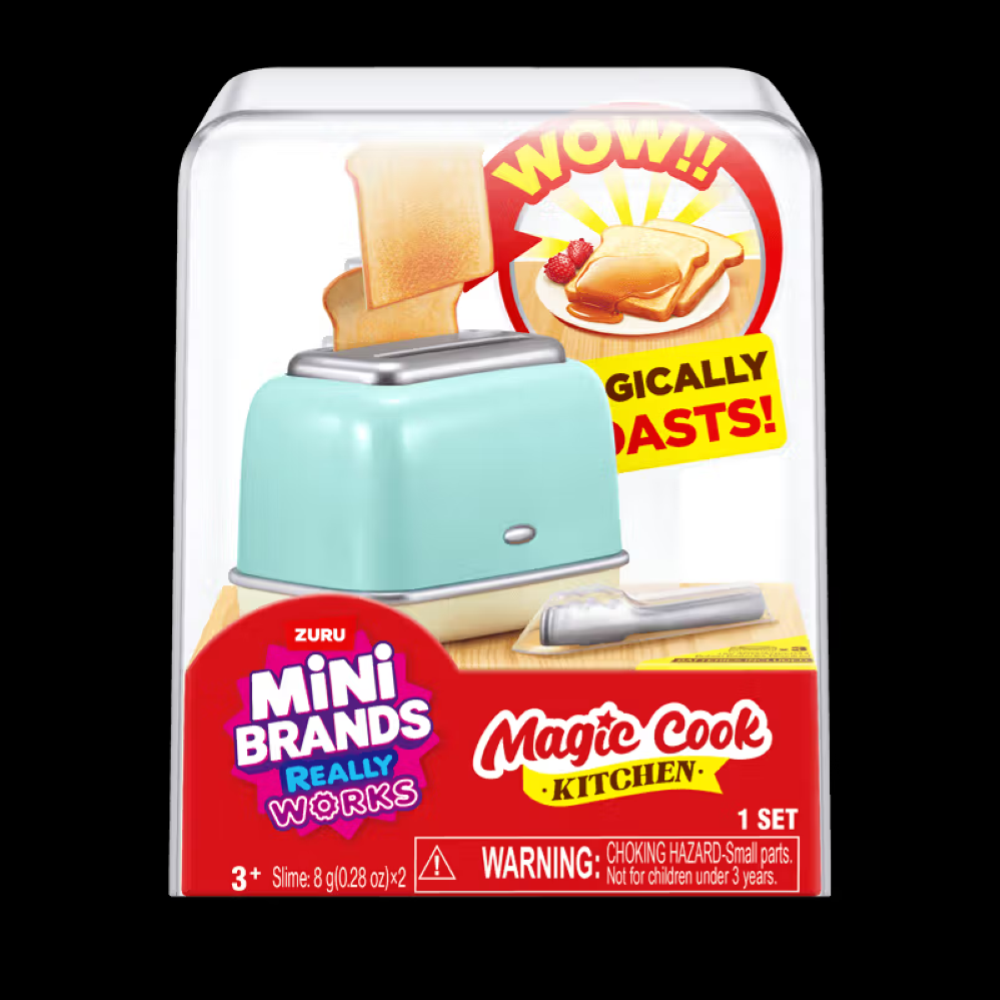 ZURU - MINI BRANDS: Magic Cook Kitchen - DISPLAY DA BANCO - 12PZ ASSORTITI