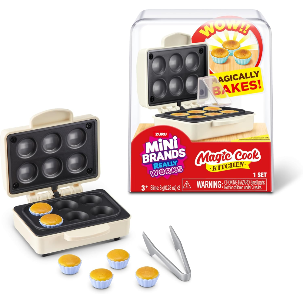 ZURU - MINI BRANDS: Magic Cook Kitchen - DISPLAY DA BANCO - 12PZ ASSORTITI