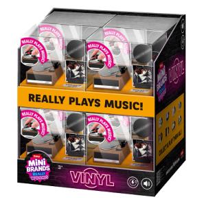 ZURU - MINI BRANDS: Vinyls Playset - DISPLAY 8PZ 