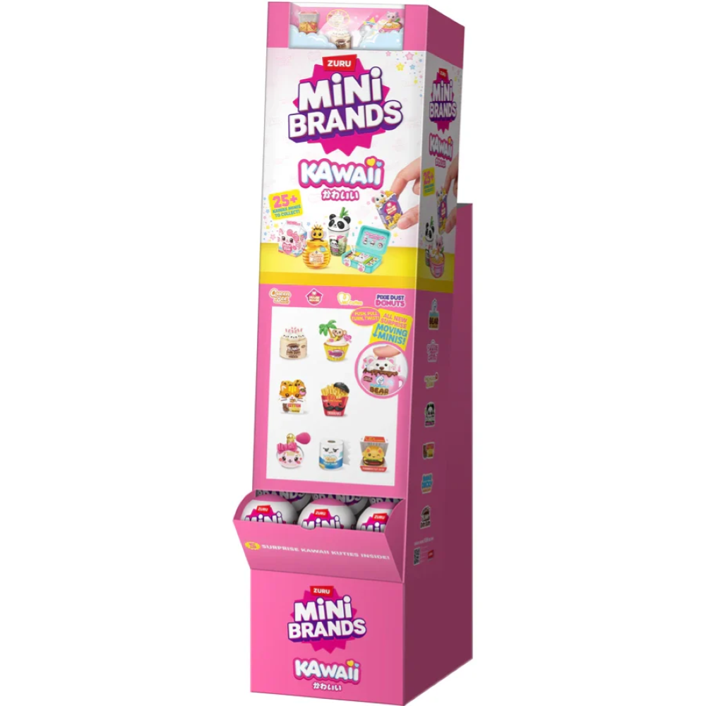 ZURU - MINI BRANDS: KAWAII BOUQUET SERIES 1 - CAPSULE - ESPOSITORE DA TERRA 30PCS