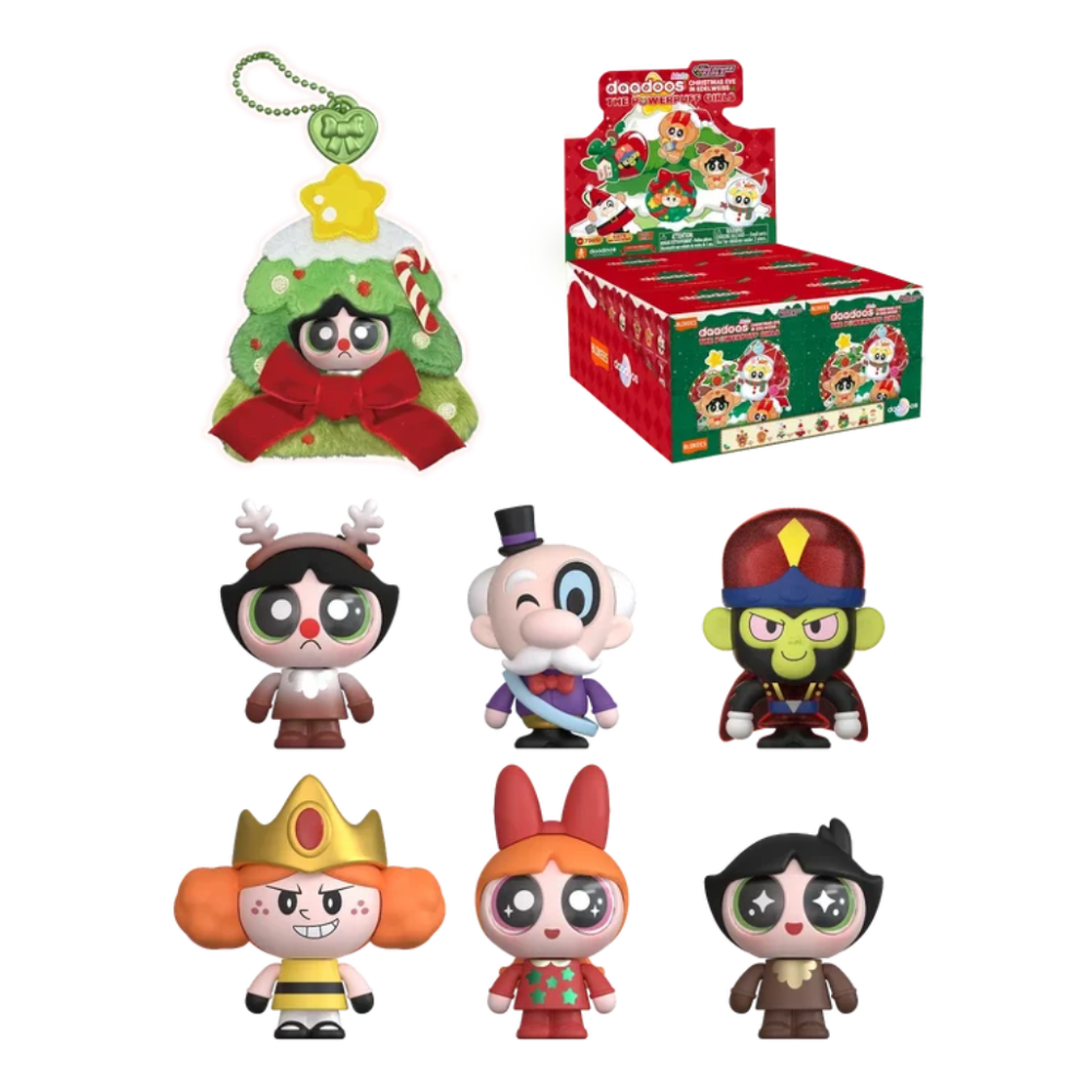 Blokees - The Powerpuff Girls Blind Box - Daadoos Mate Series 01 - 73651 Christmas Eve in Edelweiss DISPLAY 6PC 