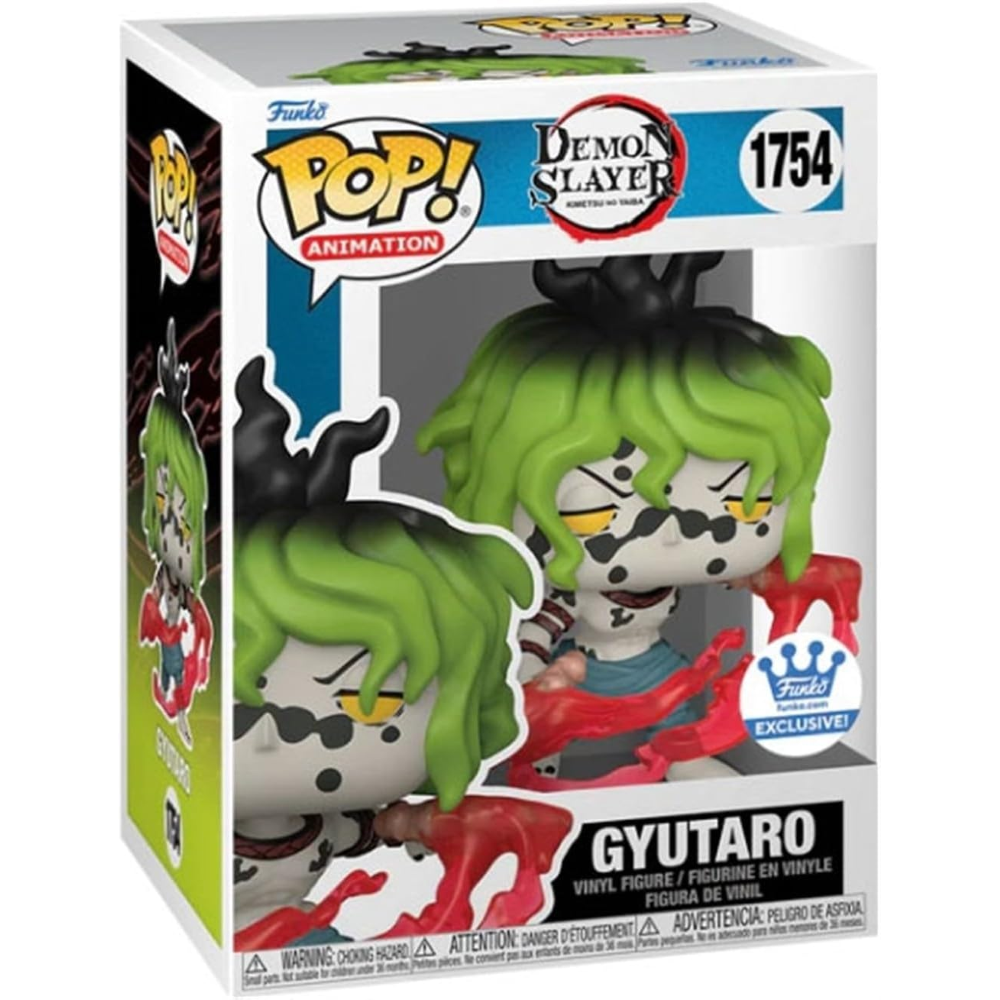 FUNKO POP DEMON SLAYER - VINYL FIGURE 1754 GYUTARO (BLOOD ATTACK) 9CM - 82448