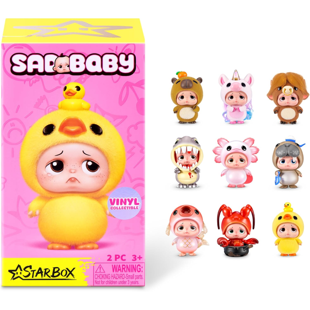 ZURU - SAD BABY:ANIMALS - SERIES 1 - BLIND BOX-PAPER BOX - 28PCS