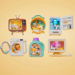 ZURU - NOOK NOOKS - BLIND BOX-COLOR BOX