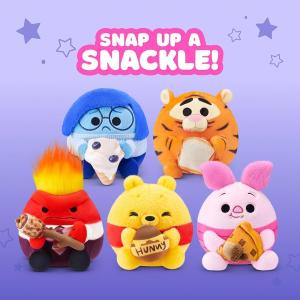 ZURU - SNACKLES: Disney Snack 20 cm SERIES 2 - DISPLAY 6PCS
