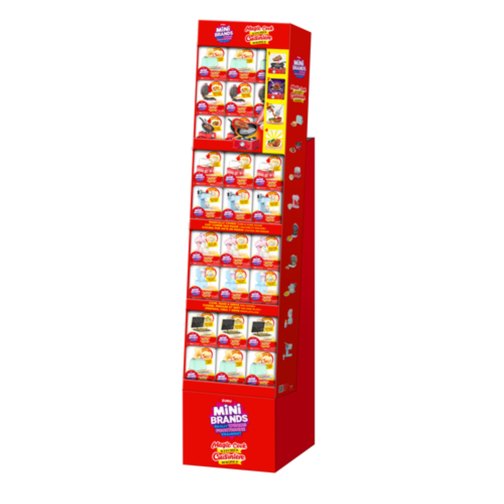 PREORDINE - ZURU MINI BRANDS - Magic Cook Kitchen - ESPOSITORE DA TERRA CON 27PZ ASSORTITI - Scad.05/09/2026 -  (ARRIVO 30/09/26)