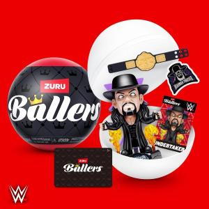 PREORDINE - ZURU -  BALLERS WWE  -  CAPSULE 13PZ - Scad.05/09/2026 - (ARRIVO 30/09/26)