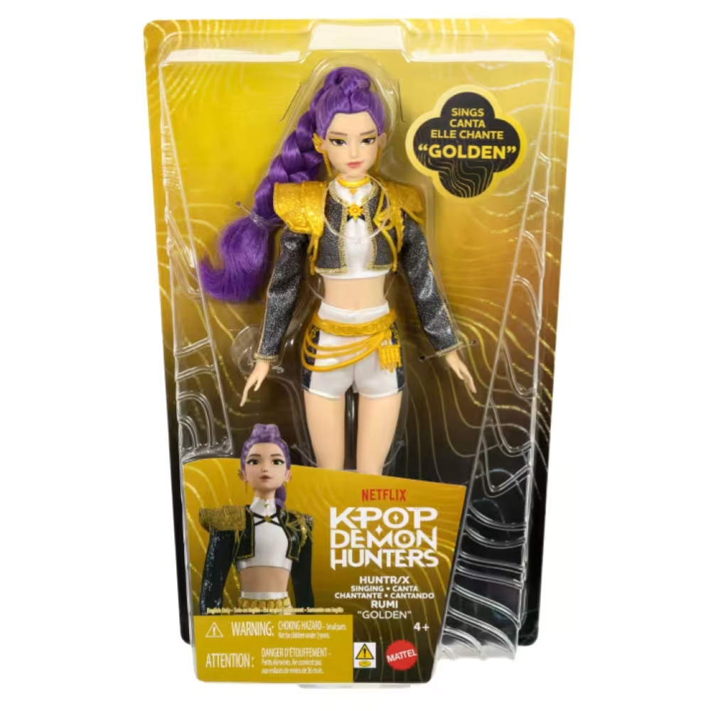 MATTEL - KPOP Demon Hunters Singing Doll RUMI JRN40