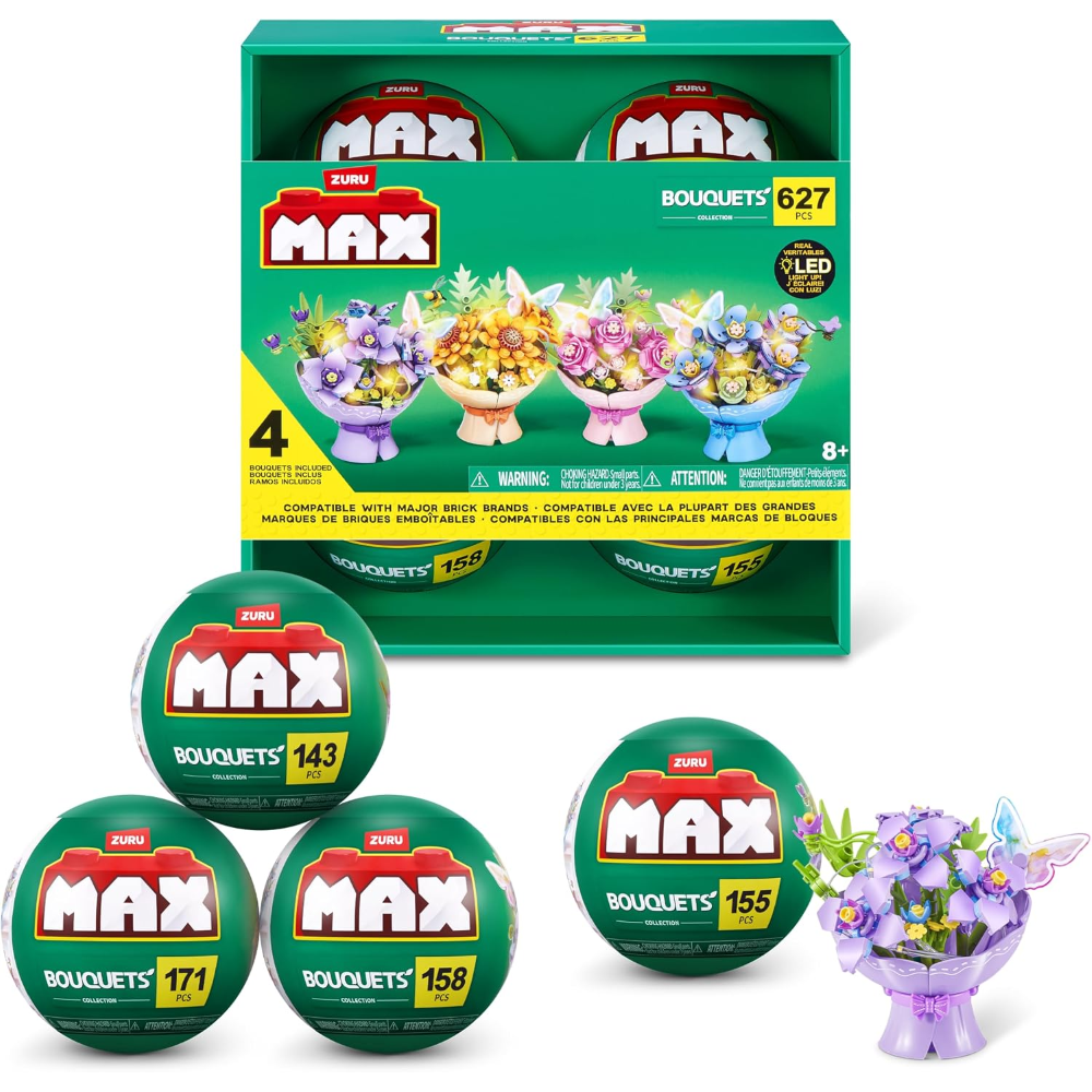 PREORDINE - ZURU - MAX PREMIUM  - LED BOUQUETS  ESPOSITORE 29PCS - Scad.05/09/2026 - (ARRIVO 30/09/26)
