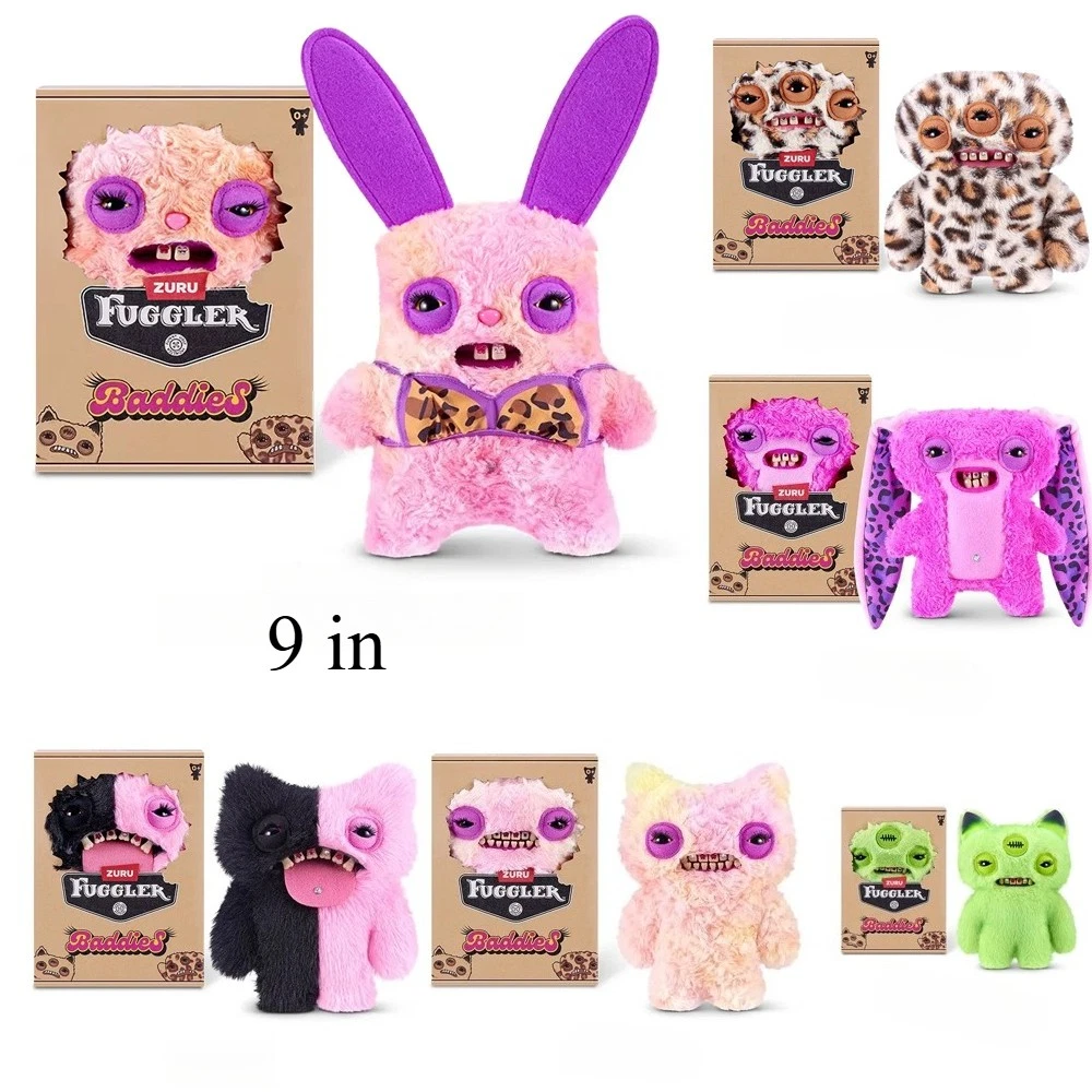 PREORDINE - ZURU  -  FUGGLER CORE SERIES 1 - BADDIES PLUSH -WINDOW BOX - Scad.05/09/2026 - (ARRIVO 30/09/26)