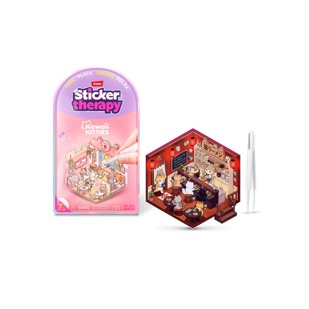PREORDINE - ZURU - STICKER THERAPY KAWAII - BLIND BAG STICKER  - Scad.05/09/2026 - (ARRIVO 30/09/26)